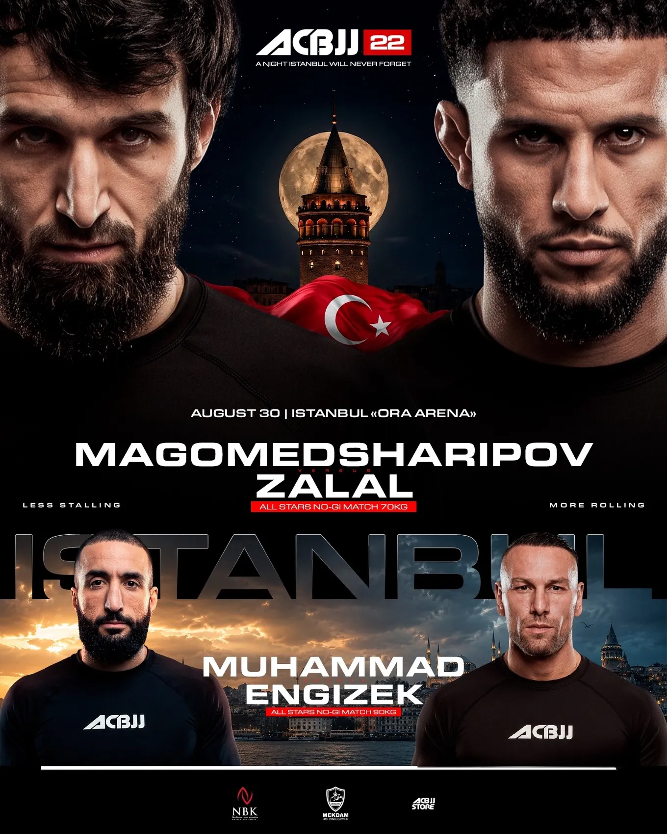 Постер турнира ACBJJ 22
