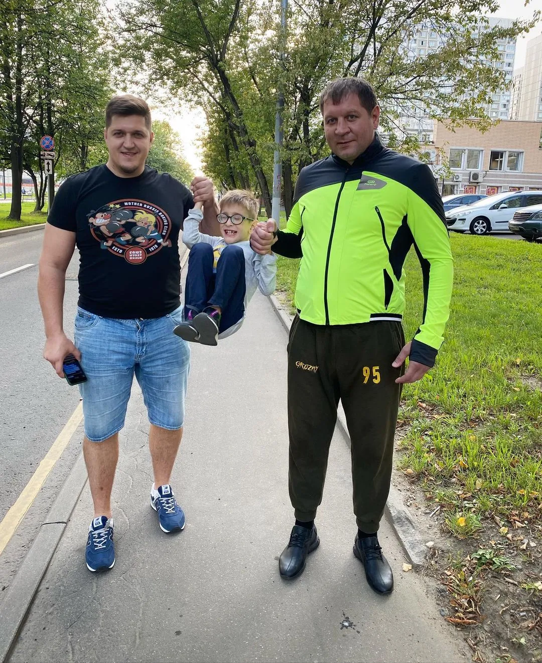 Никита Бурчак и Александр Емельяненко