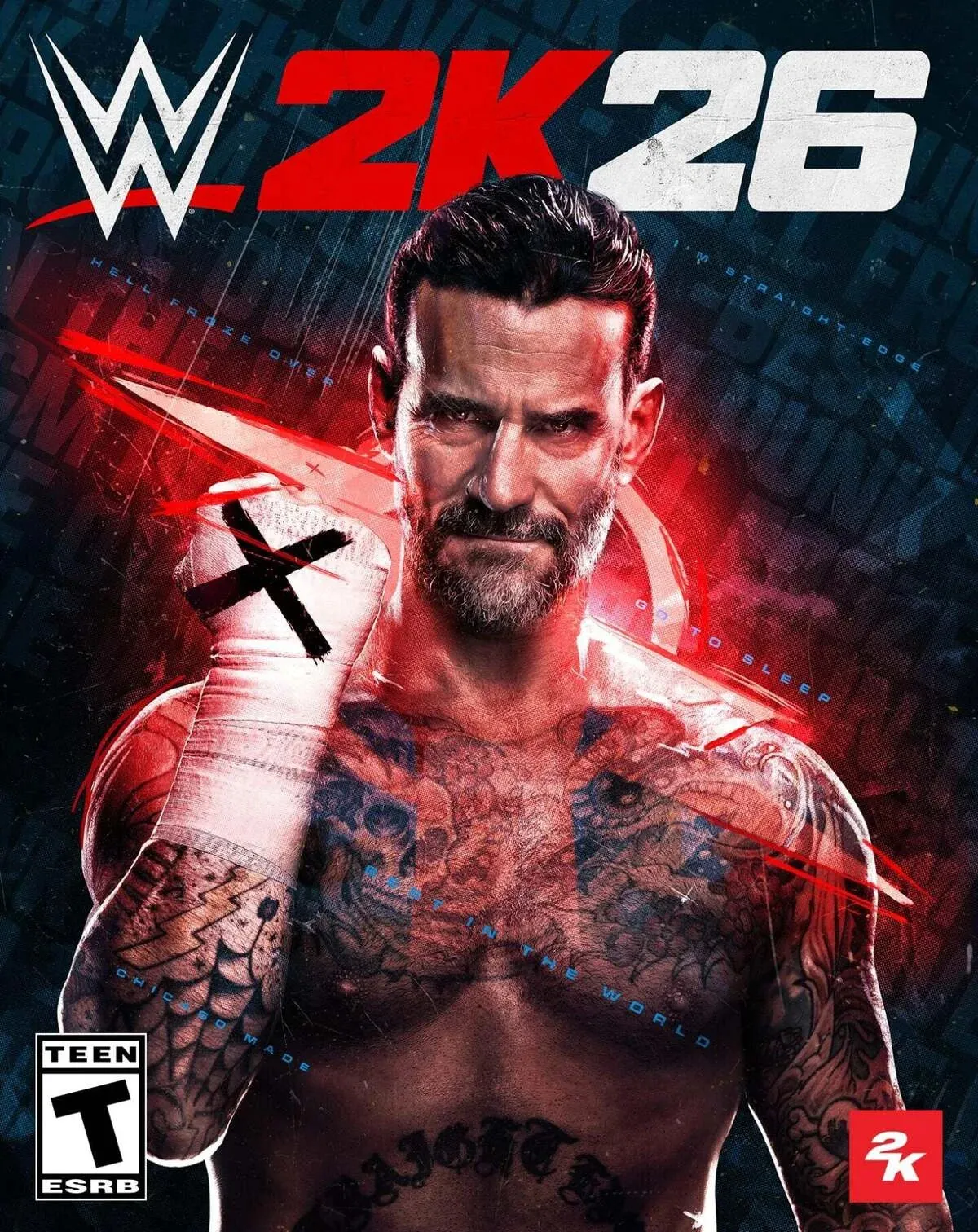 Си Эм Панк попал на обложку WWE 2K26