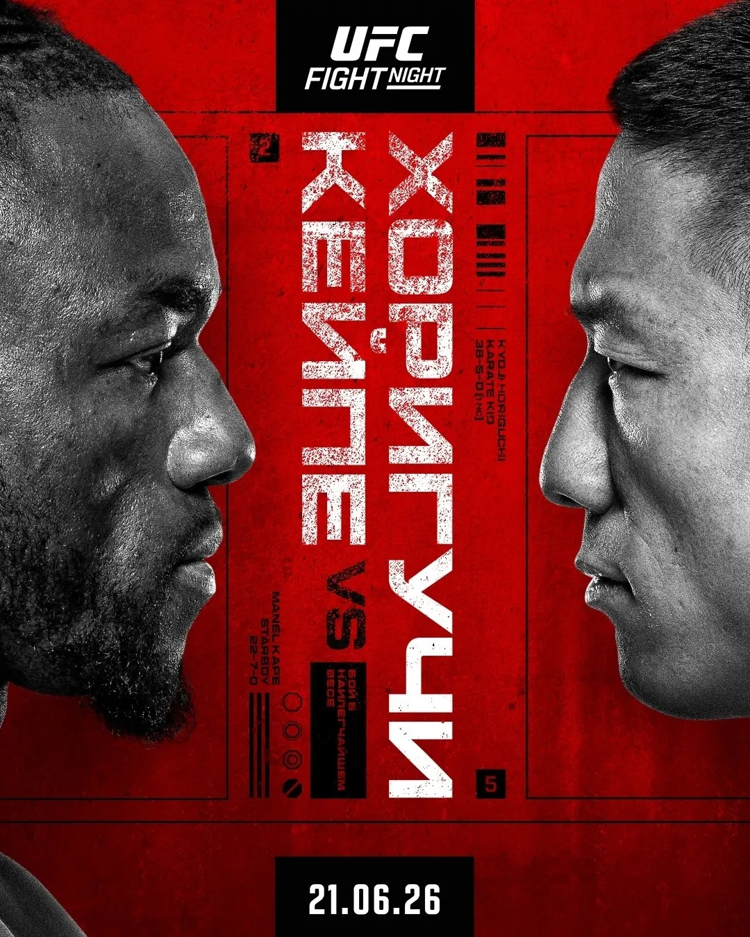UFC: Капе – Хоригучи