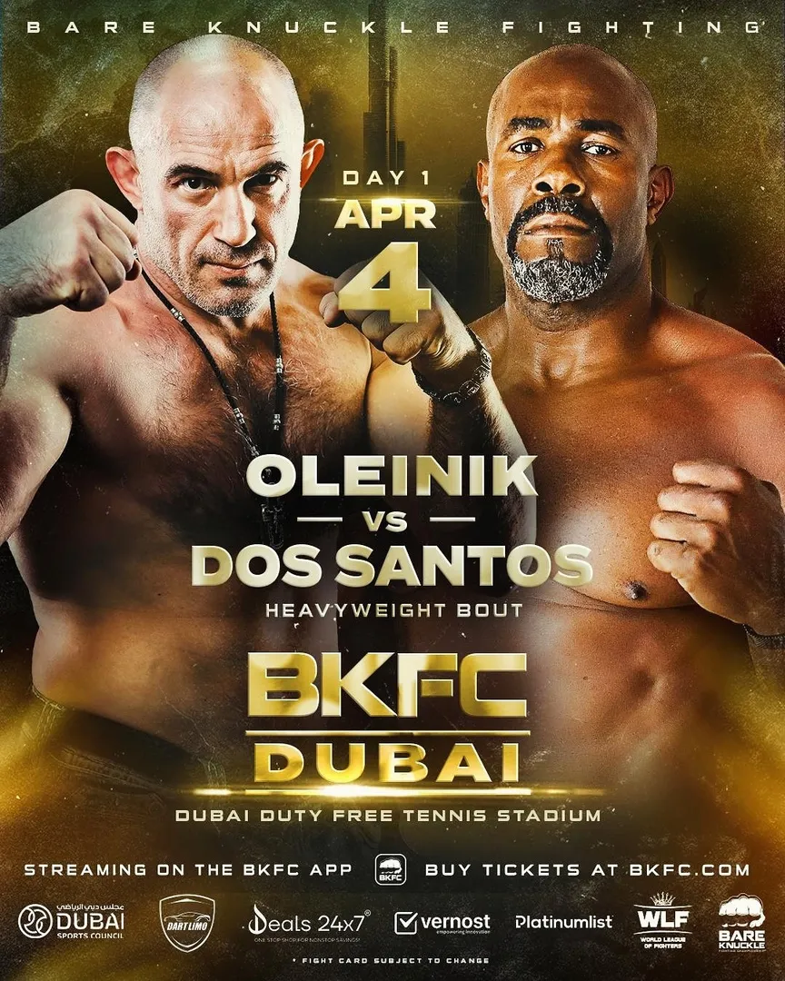 Bare Knuckle: Олейник – Дос Сантос