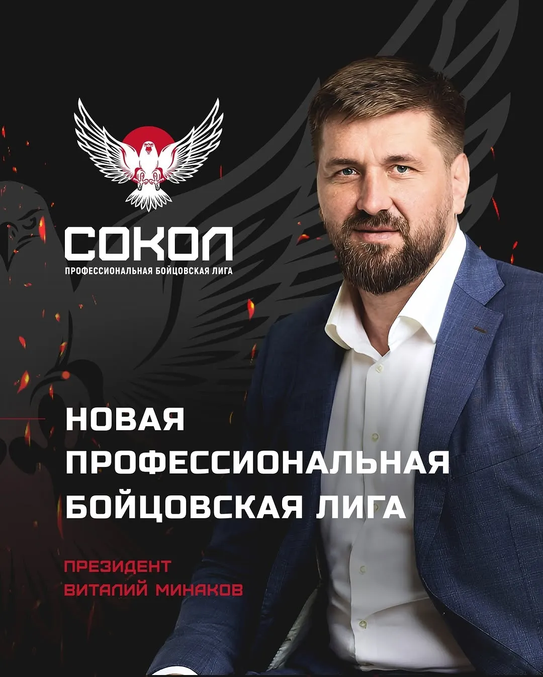 Виталий Минаков стал президентом лиги «Сокол»