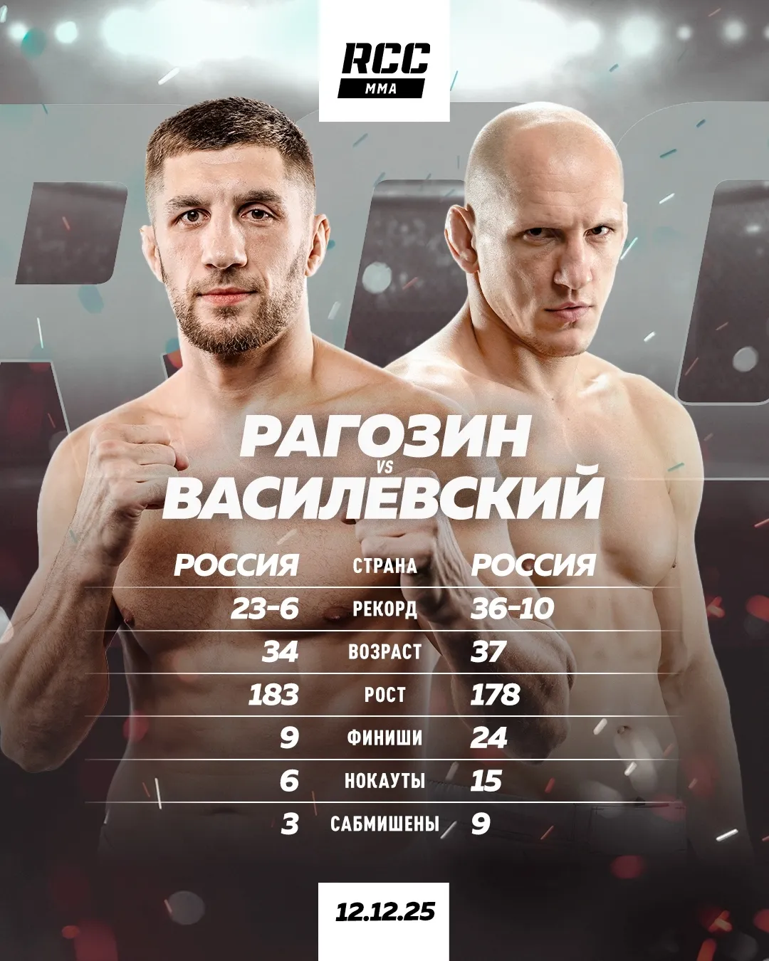 Вячеслав Василевский – Михаил Рагозин