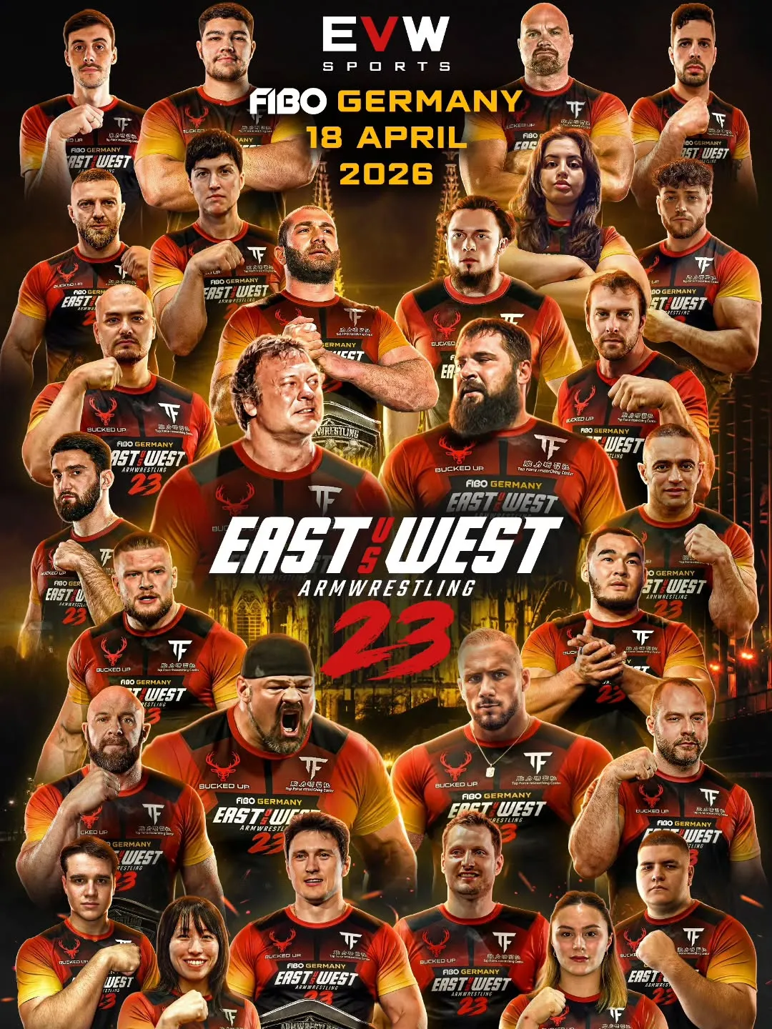 Постер турнира East vs West 23