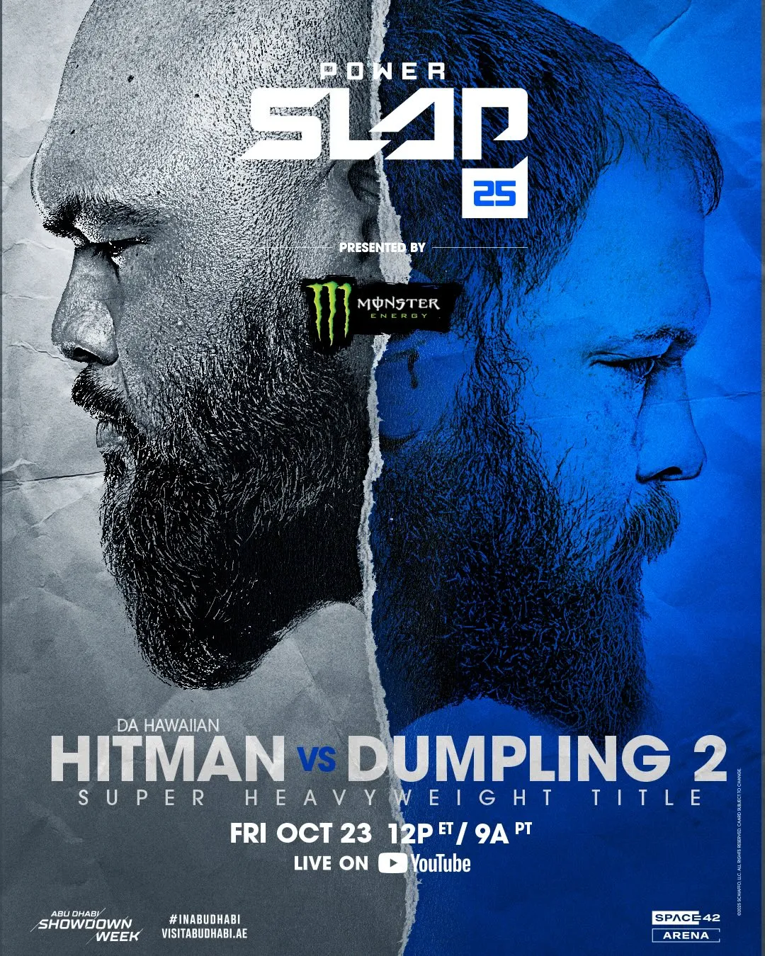 Power Slap 25, Василий Пельмень – Гавайский Хитман, реванш