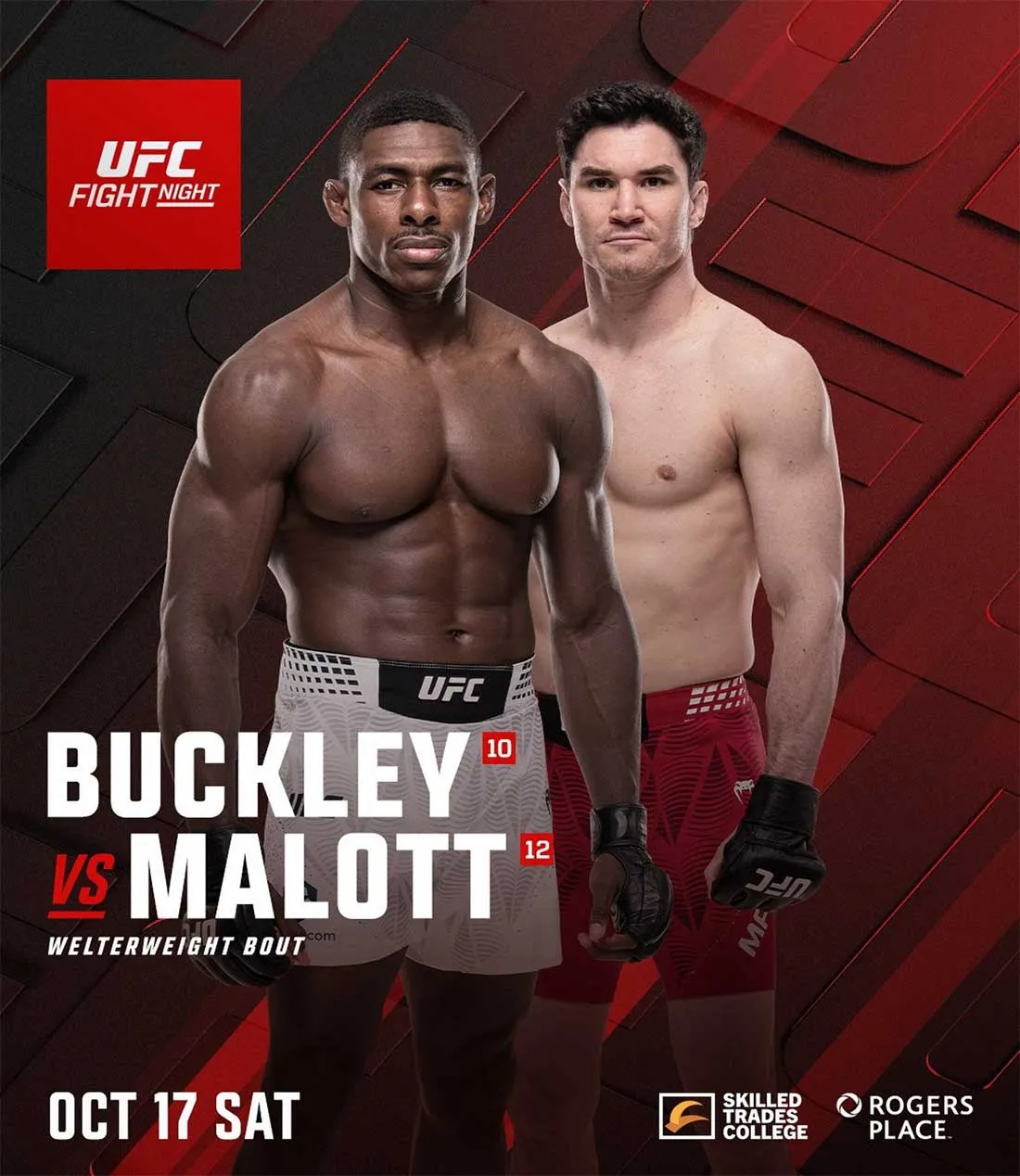UFC 18 октября, Хоакин Бакли – Майк Мэлотт