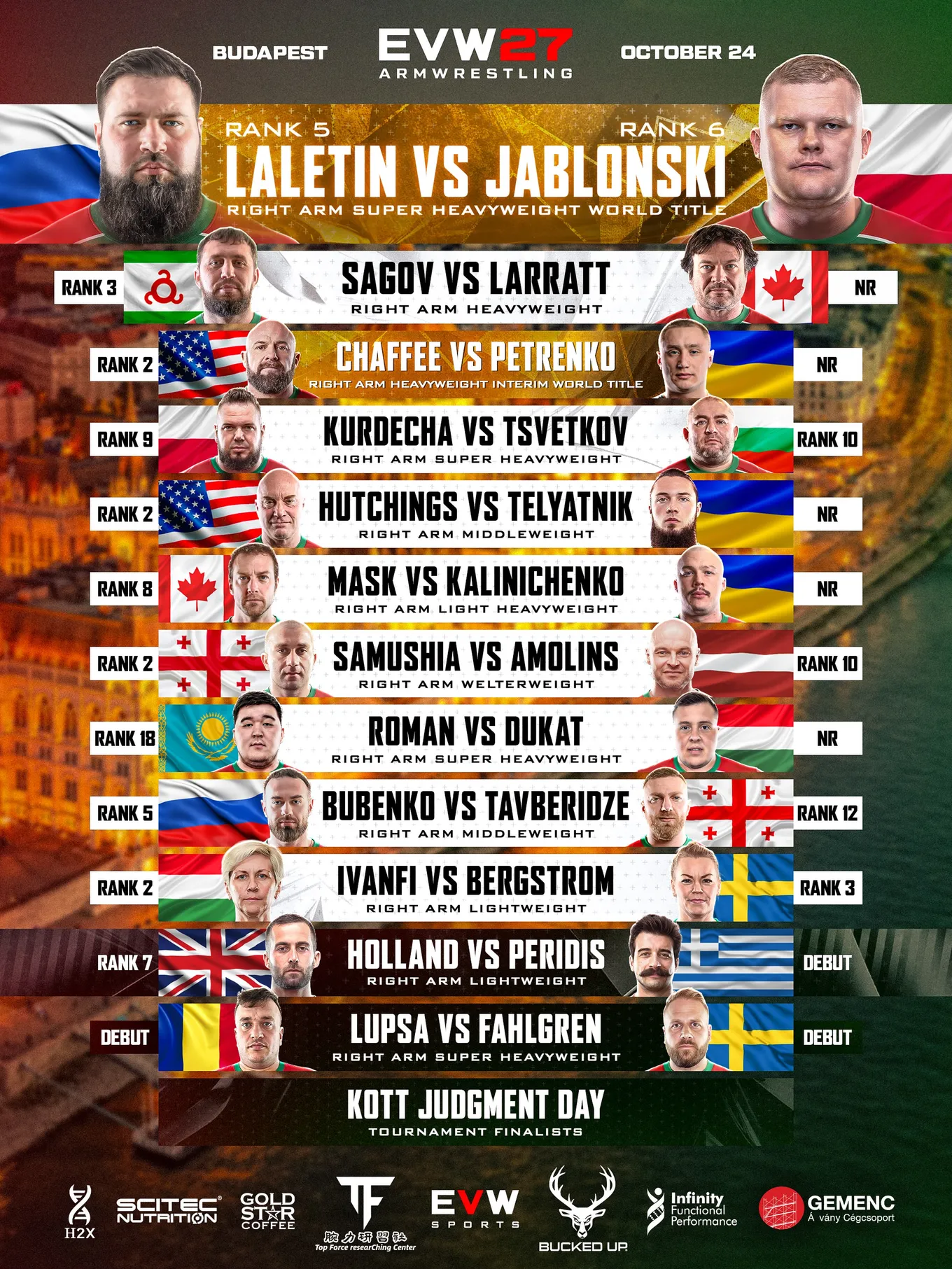Полный кард East vs West 27