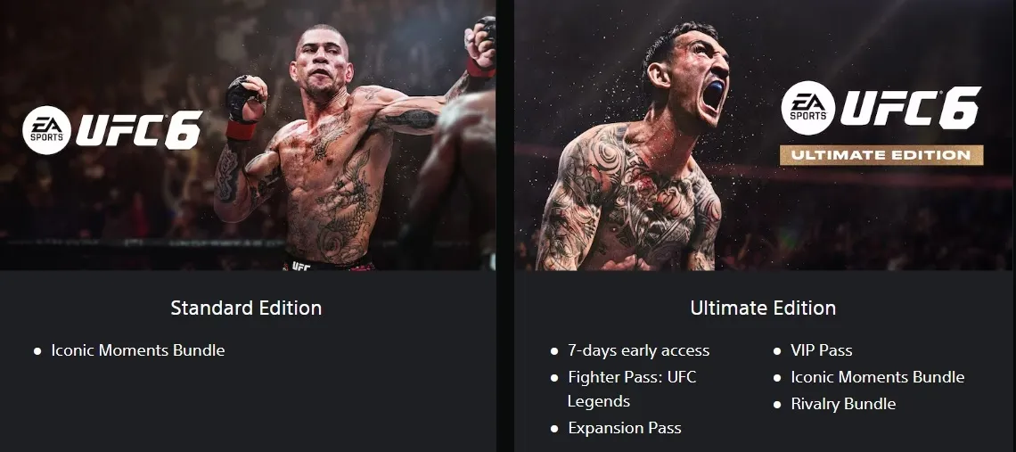 UFC 6 уже доступна для предзаказа