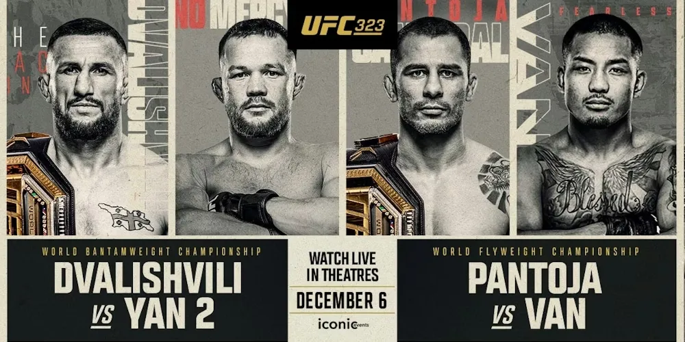 Постер UFC 323