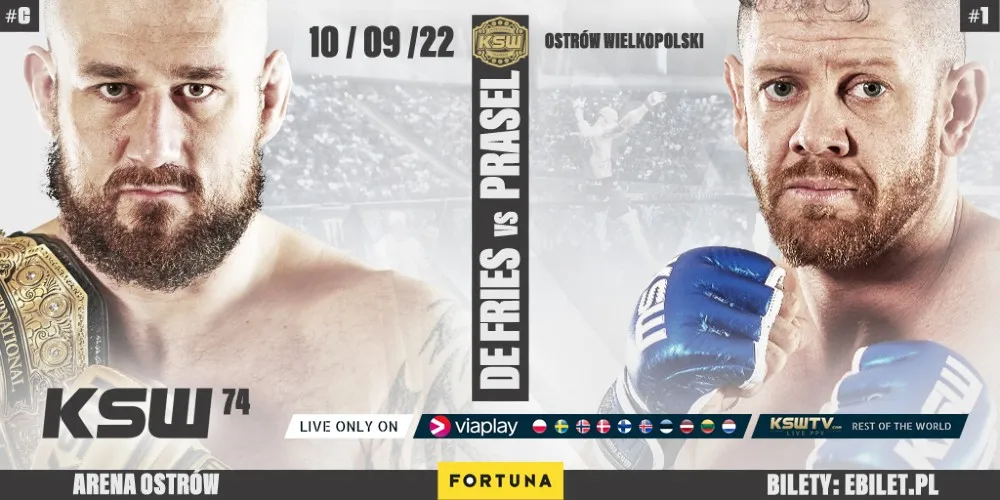 KSW 74: Фил
де Фрис — Прасел