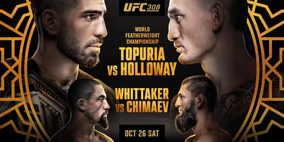 Постер UFC 308
