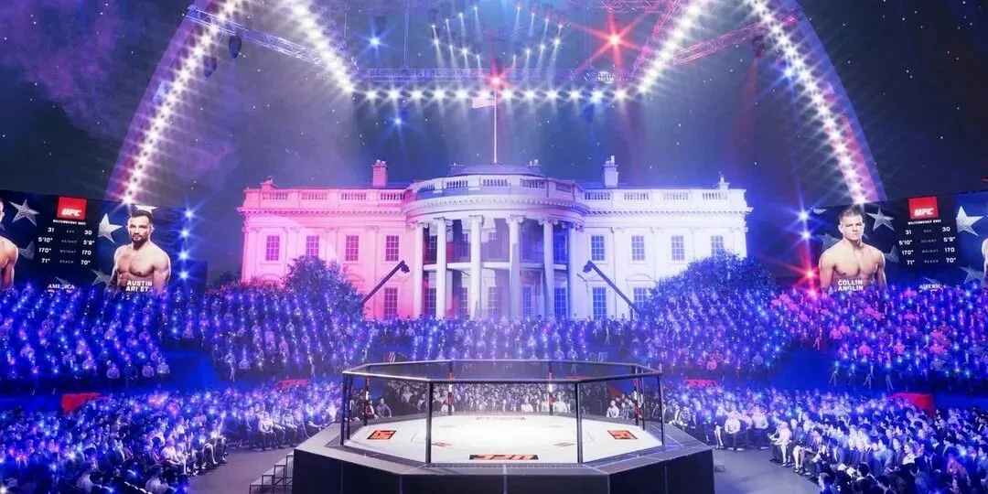 Официальный концепт турнира в Белом доме от UFC