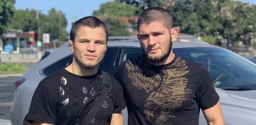 Хабиб напутствовал брату перед его боем на UFC Vegas 57