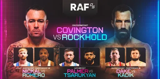 RAF 05: дебют Царукяна, титульные схватки, суперзвезды UFC и мировой борьбы в карде
