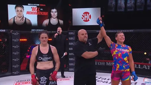 Мохнаткина прокомментировала первую победу в Bellator