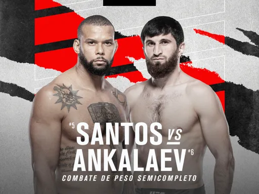 Где смотреть повтор турнира UFC Vegas 50: Анкалаев – Сантос