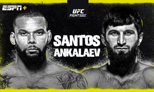 Российский полутяж рвется к титульному бою. Где смотреть UFC 13 марта: Магомед Анкалаев — Тиаго Сантос