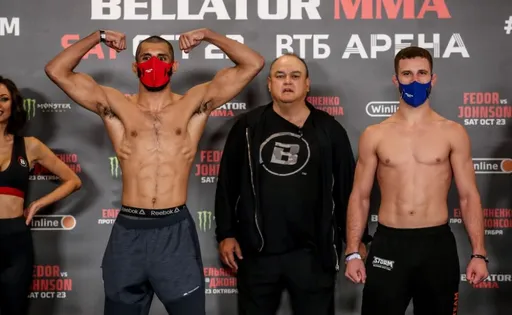 Эйден Ли задушил Александра Осетрова на Bellator 269