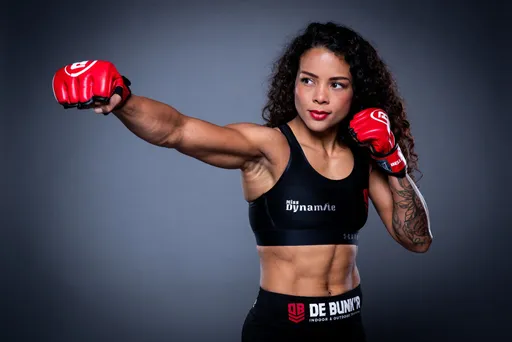 Девушка-боец Bellator Кильхольц снялась у джакузи в бикини