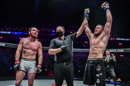 Хабиб прокомментировал победу Изагахмаева на One Championship: Heavy Hitters