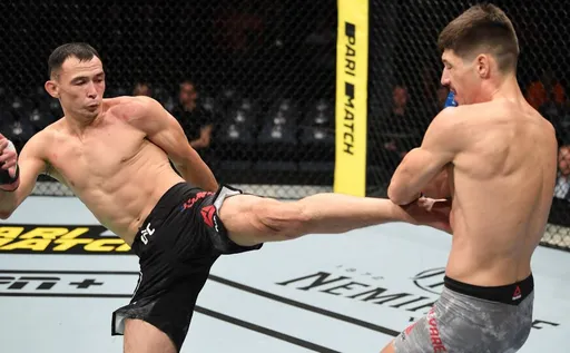 Бой Дамир Исмагулов – Магомед Мустафаев на UFC 267 отменен