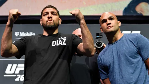 Робби Лоулер победил Ника Диаса техническим нокаутом на UFC 266