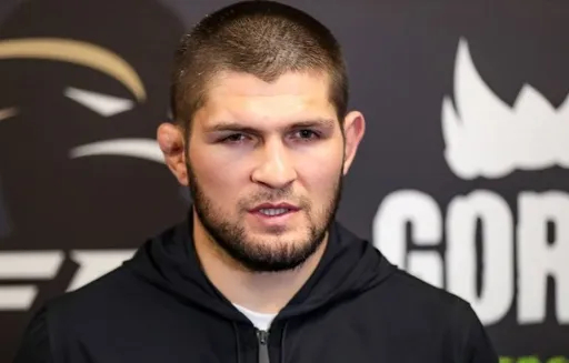 Хабиб Нурмагомедов посетил турнир AMC Fight Nights 105