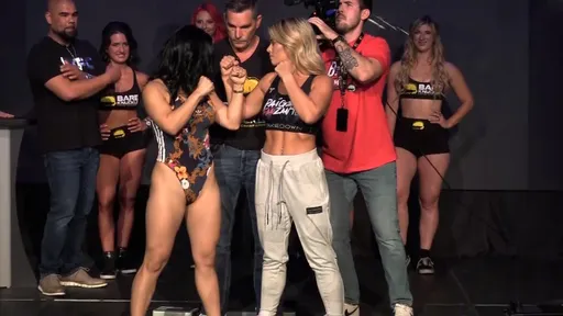 Остович оказалась тяжелее Ванзант перед боем на BKFC 19