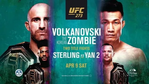 Результаты взвешивания UFC 273: Стерлинг оказался тяжелее Яна, Чимаев и Бернс показали одинаковый вес