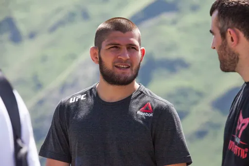 Хабиб опубликовал фото со своей командой