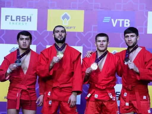 Магомед Магомедов стал трехкратным чемпионом мира по боевому самбо