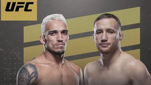 Титульный поединок в самом конкурентном дивизионе UFC. Где смотреть бой Чарльз Оливейра — Джастин Гейджи