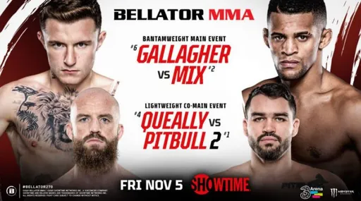 Стали известны результаты взвешивания турнира Bellator 270