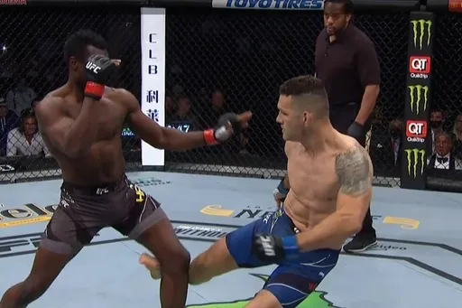 Уайдман назвал сроки восстановления после перелома ноги на турнире UFC 261
