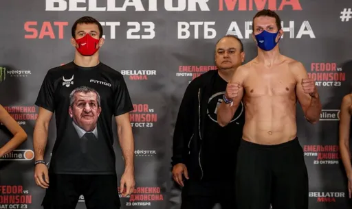 Усман Нурмагомедов задушил Патрика Пиетила на Bellator 269