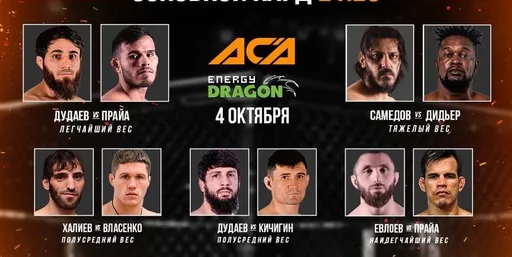 Стали известны результаты турнира ACA 130