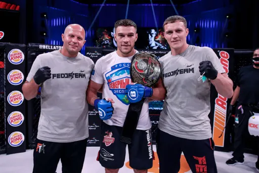 Немков оценил второе место в сводном рейтинге Bellator