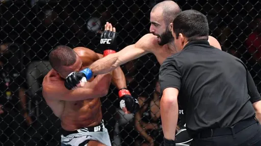 Чикадзе победил Барбозу техническим нокаутом на UFC on ESPN 30