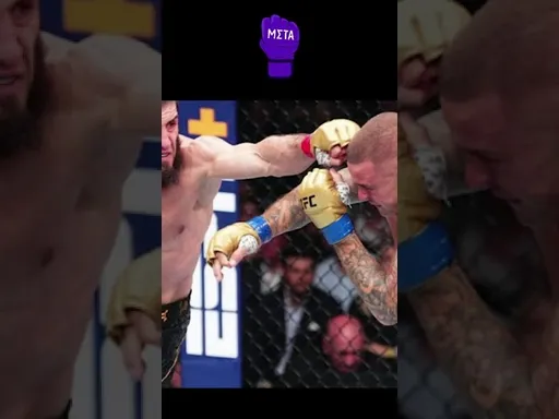 МАХАЧЕВ – сабмишен года (в бою против Порье) | Meta MMA Awards 2024