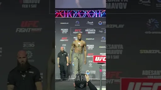 Адесанья и Имавов провели ПОСЛЕДНИЙ СТЕРДАУНД перед UFC Fight Night 250 в Эр-Рияде