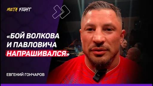 Гончаров: Павловичу и Волкову нужно выяснить, кто сильней / Драка в Hardcore FC вызывает отвращение