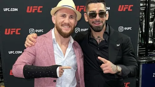 Двалишвили поздравил Топурию с победой над Эмметом на UFC on ABC 5