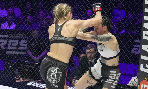 Железнякова нокаутировала Луизи на Ares FC 14