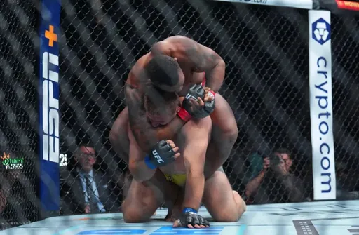 Жаилтон Алмейда задушил Александра Романова на турнире UFC 302