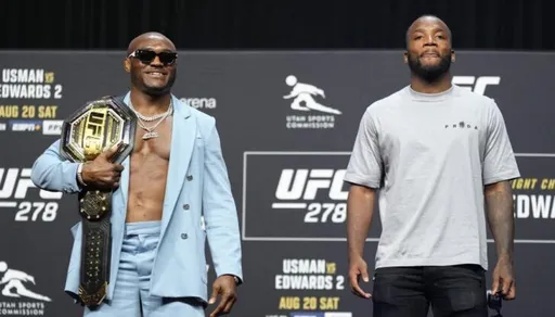 Стали известны результаты взвешивания UFC 278: Усман – Эдвардс 2
