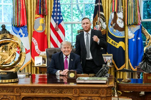 Гейджи вместе с родителями посетил Белый дом и встретился с Трампом