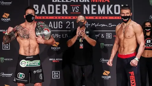 Немков следующий поединок может провести за титул Bellator в тяжелом весе против Бейдера