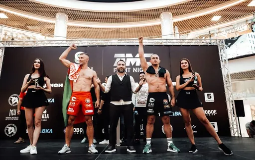 Бондарь техническим нокаутом победил Махно на AMC Fight Nights 114