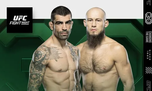 Фахретдинов встретится с Элизеу дос Сантосом 5 ноября на UFC Fight Night в Бразилии