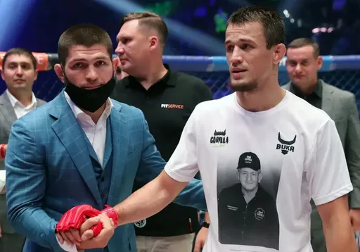 Хабиб поддержал Усмана Нурмагомедова в преддверии боя с Примусом на Bellator 300